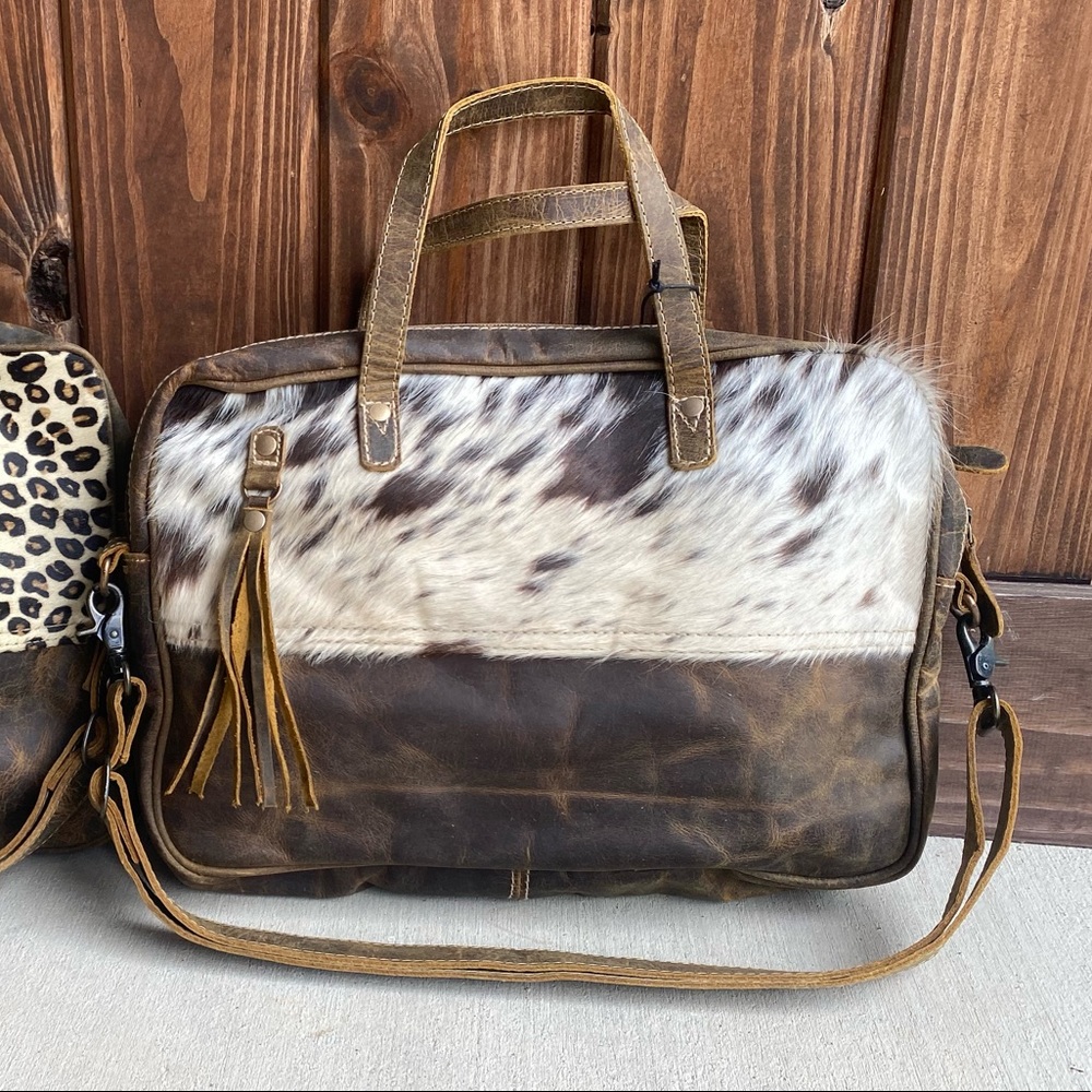 Cowhide Laptop Bag!
